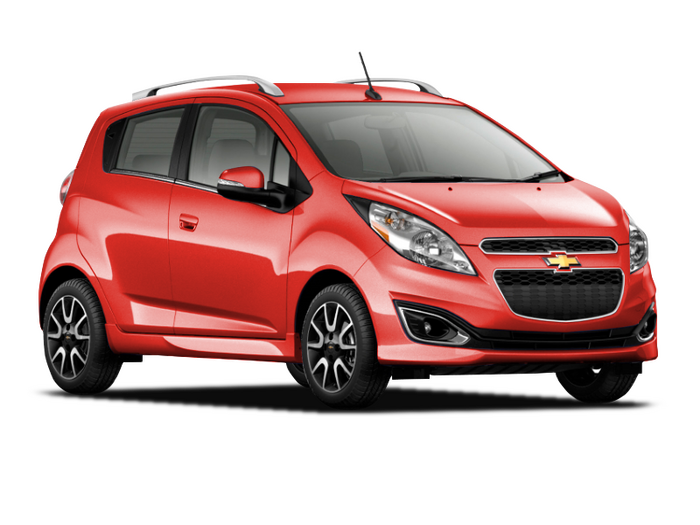 Chevrolet Spark Красный